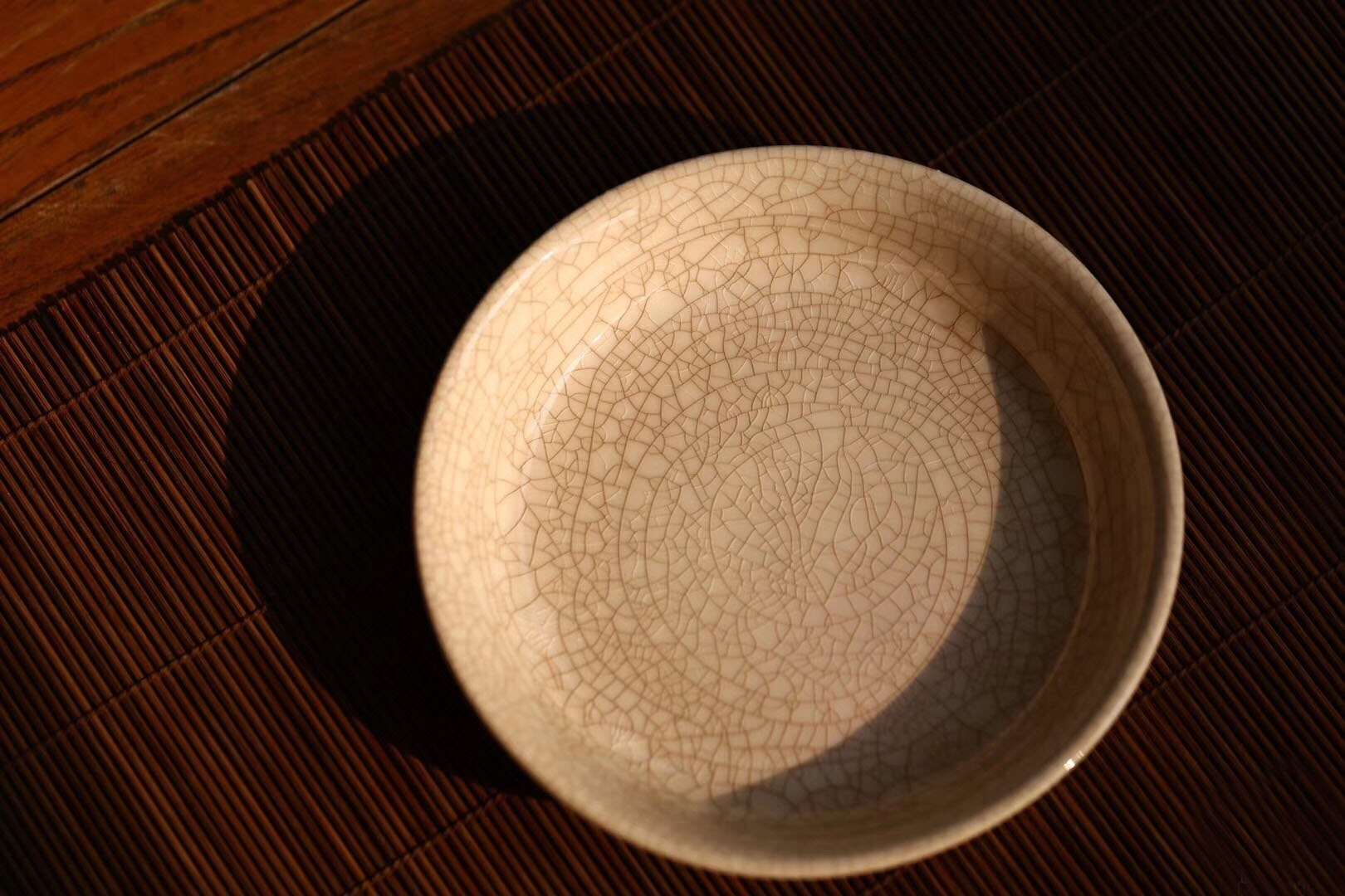 80s Taiding workers' tea ware Zhangzhou Chaozhou kiln porcelain tea tray imitation Gothic kilns yellow glazed porcelain open sheet pot bearing tea tray-Taobao