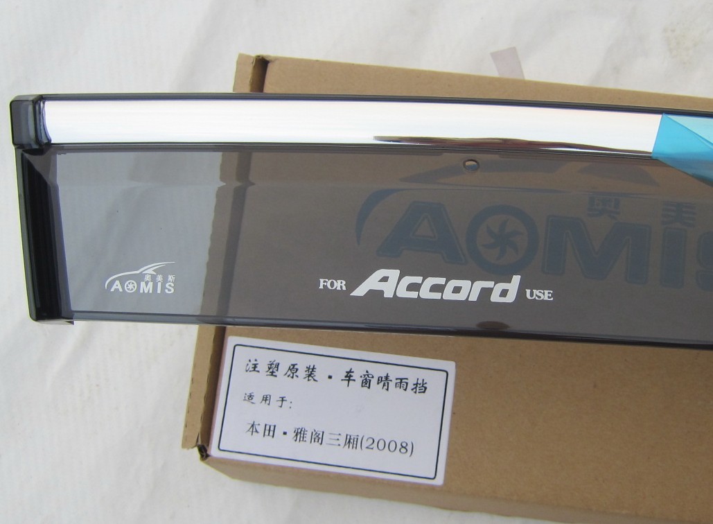 Tấm che mưa Accord tám thế hệ 08-13 Accord 2.4 2.0 tấm che mưa đặc biệt Tiêm mưa lông mày miếng dán gương ô tô chống nước
