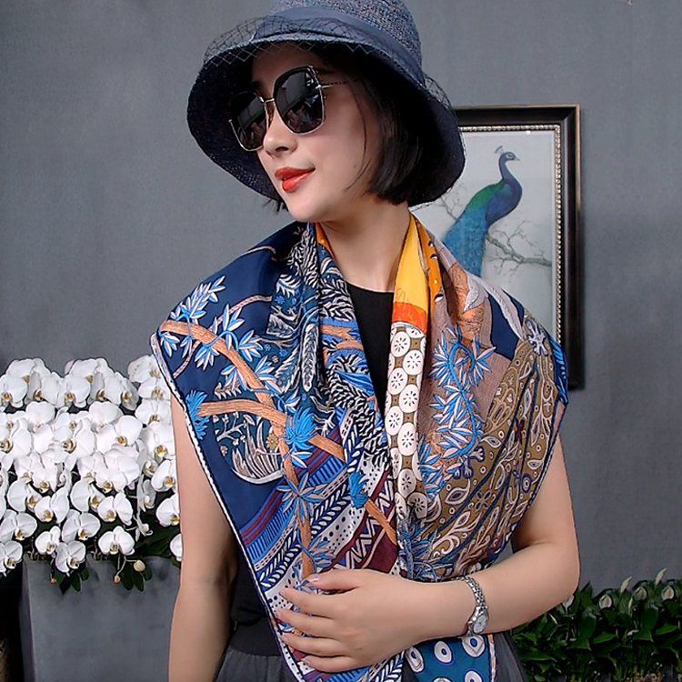 Mulberry silk scarf picking up benefits