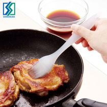 Oil brush Japan imported from the village kitchen food brush household barbecue baking silicone brush high temperature resistant barbecue brush brush