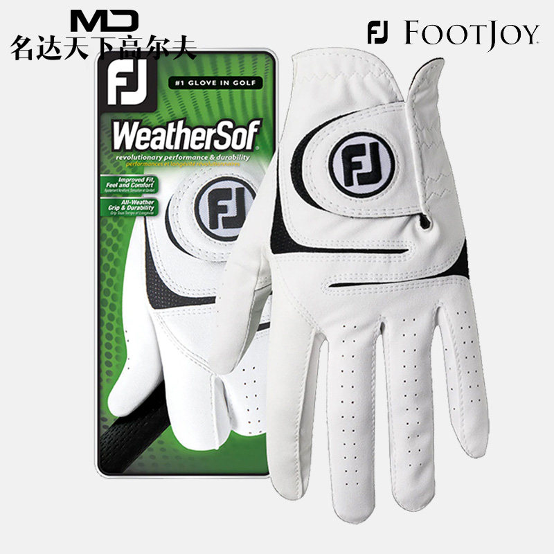 FootJoy Golf Gloves Men WeatherSof Breathable Wear-resistant Non-slip Comfortable Gloves Single Left Hand