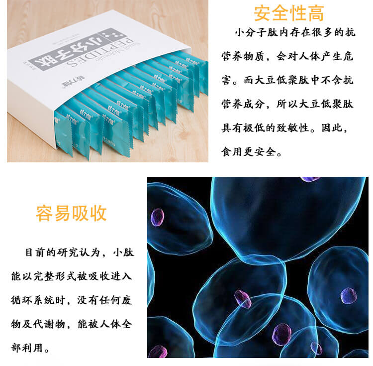 Năng lượng hạt nhân phân tử nhỏ peptide nước giải khát rắn peptide bột dinh dưỡng sức khỏe - Thực phẩm dinh dưỡng trong nước thực phẩm chức năng xương khớp