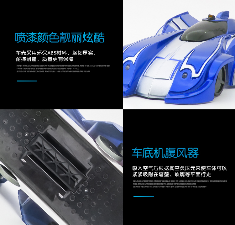 Từ xa leo tường xe hút tường xe 2 điều khiển từ xa xe đồ chơi trẻ em xe đua điện sạc 4-5-10 tuổi đồ chơi trí tuệ cho bé