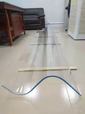 Custom hot bending glass curved fish tank Hot bending tempered glass curved steel glass special-shaped custom glass display cabinet