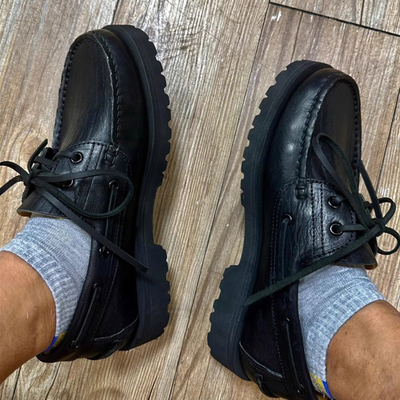 Visvim uncle gui новая повседневная универсальная шапочка-бини из воловьей кожи с парусником, модная обувь ручной работы в Интернете знаменитостей