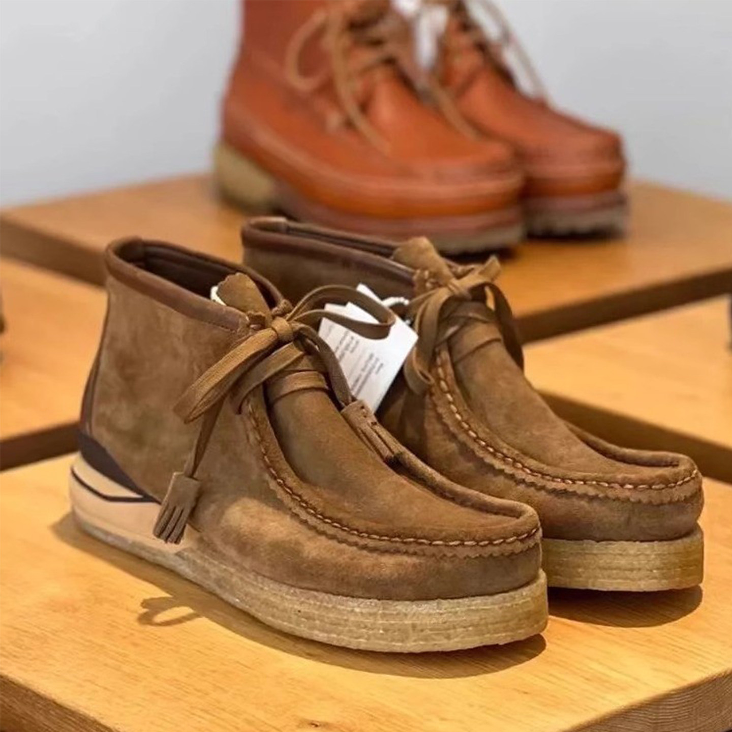 VISVIM UNCLE GUI 秋季厚底BEUYS复古增高百搭日潮网红袋鼠鞋靴潮，穿出你的街头范儿！-高帮鞋-淘宝好物网