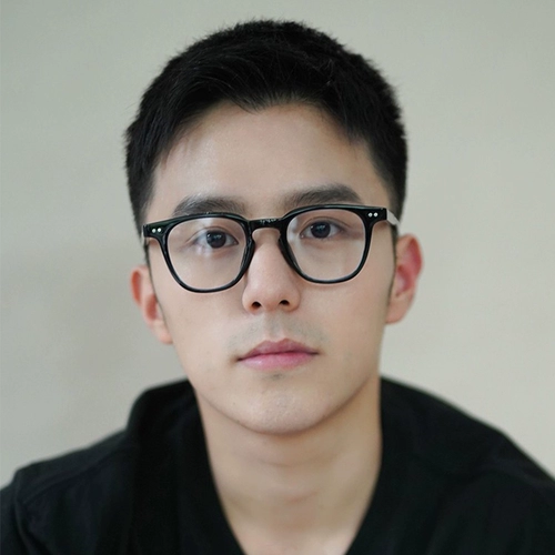 Черная рама миопийские очки мужчины могут бороться с Blu -Ray Декоративные очки для каркаса каркас рамы плоский свет хан -хао маленькое лицо