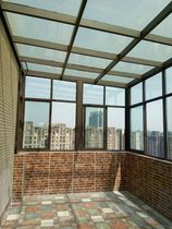 Chengdu sun room special aluminum alloy material closed bridge aluminum doors and windows Feng aluminum broken bridge window screen integrated doors and windows