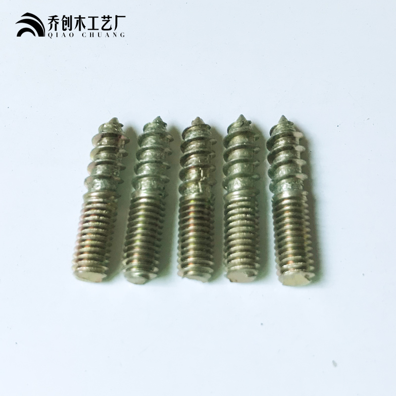 Double-headed tooth screw Double-headed tooth self-tapping screw Wooden hook screw bolt M4*30