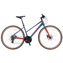 Phoenix FNIX bicycle official boys and girls cross-country mountain bike 700C aluminum alloy 24-speed road bicycle racing