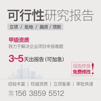  Project proposal project declaration application for subsidies preparation of feasibility study report professional representative