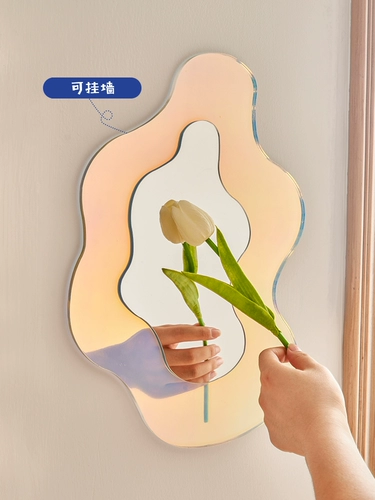 Настольный туалетный столик, настенное зеркало для спальни, популярно в интернете, облако