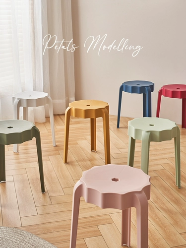 Домохозяйство интернет -знаменитости для взрослых пластиковой табурет с утолщенным коммерческий укладчик для обуви Стол.