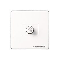 Jinmai electric fan stepless speed switch 15-200W adjustment concealed 86 type 220V ceiling fan speed regulator panel