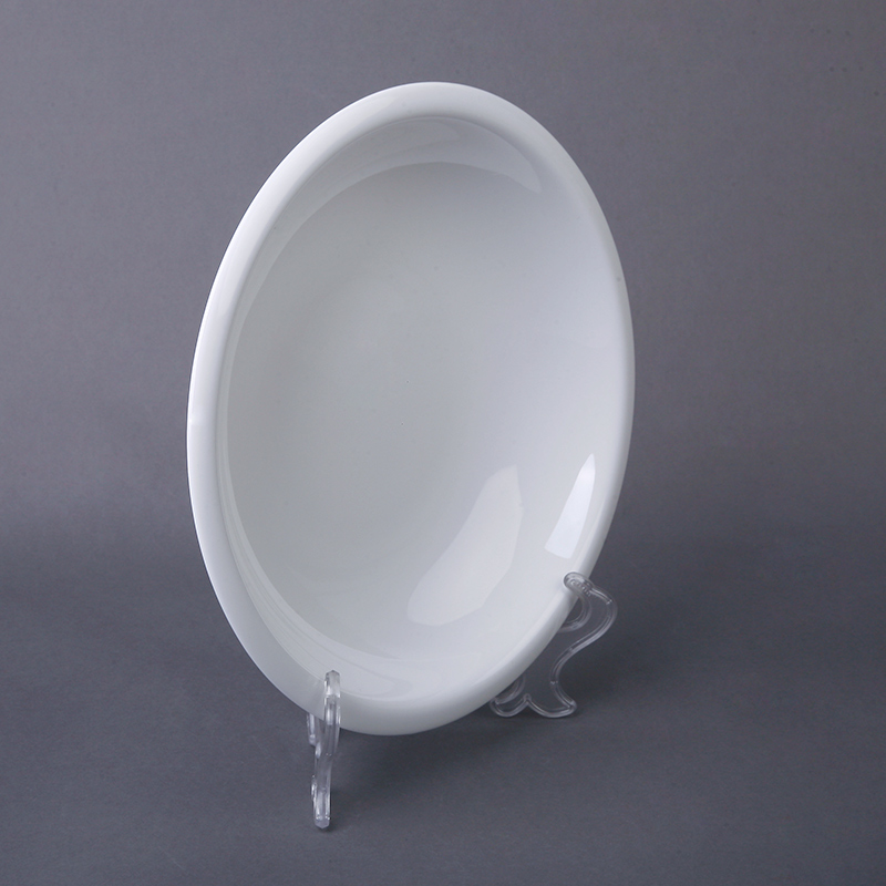 Ipads China 8 inches deep dish soup plate with circular plate plate of Korean dish of cold dish dishes pure white dishes