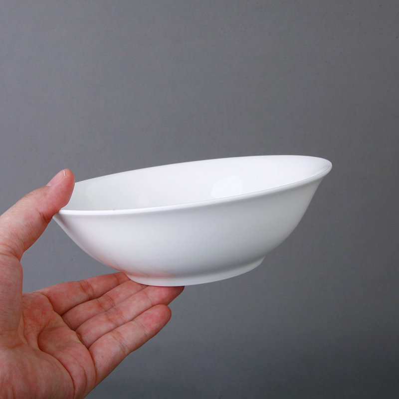 Tangshan ipads porcelain tableware ceramic bowl household rainbow such as bowl bowl dish dish sauce bowl rice bowls white bowls