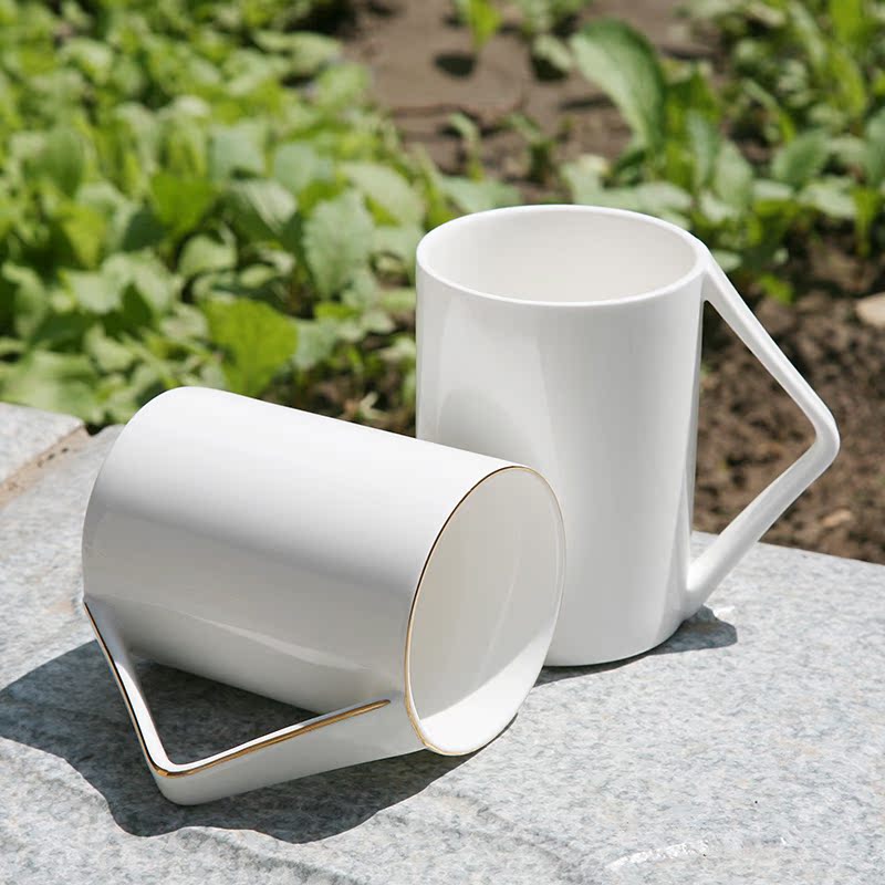 Mark cup white ipads China porcelain cup of milk for breakfast to send a cup a coffee cup keller custom logo