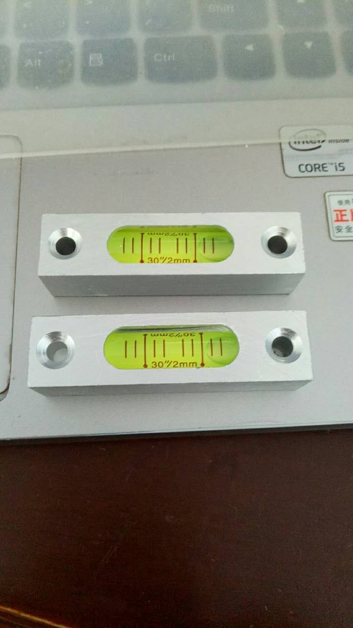 Manufacturer direct bar Bar Gradienter Level Bubble easy installation measurement convenient length 58 width 15 15 15mm