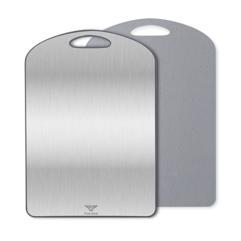 Germany PORSON 304 stainless steel cutting board Household cutting board Rolling board Kneading chopping board mildew-proof