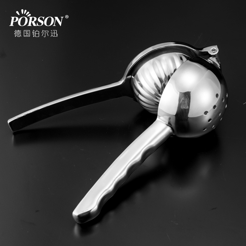 germany porson 304 stainless steel lemon squeezer clip squeeze juicer