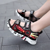 睿登 Летние сандалии для мальчиков, детская пляжная пляжная обувь, в корейском стиле, подходит для подростков, мягкая подошва