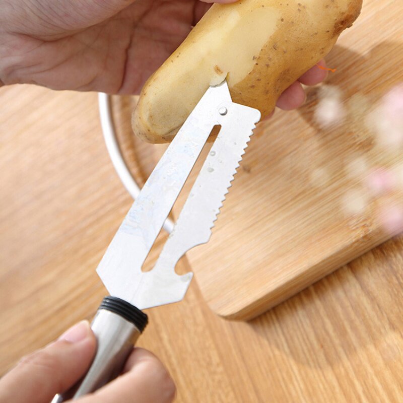 Kitchen Stainless Steel Paring Knife Multifunction Water Fruit Knife peeler apple planter melon and fruit knife peeling machine