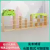 Kindergarten toy cabinet Solid wood Children's wood Montessori teaching package storage storage area corner combination picture book rack