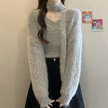 French-Style Goddess-Like Chic and Beautiful Sweater for Women, Autumn and Winter, High-End Outerwear, Stylish and Elegant Top