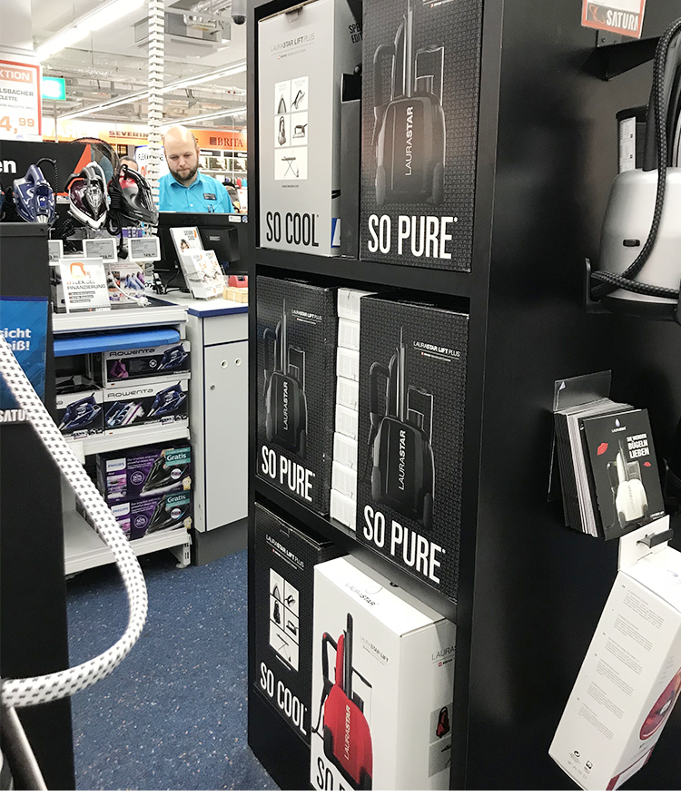 bàn ủi du lịch philips Gói thuế Đức nhập khẩu Thụy Sĩ Laurastar Lift Plus bàn ủi hơi nước 3D cầm tay bàn là hơi nước cầm tay xiaomi