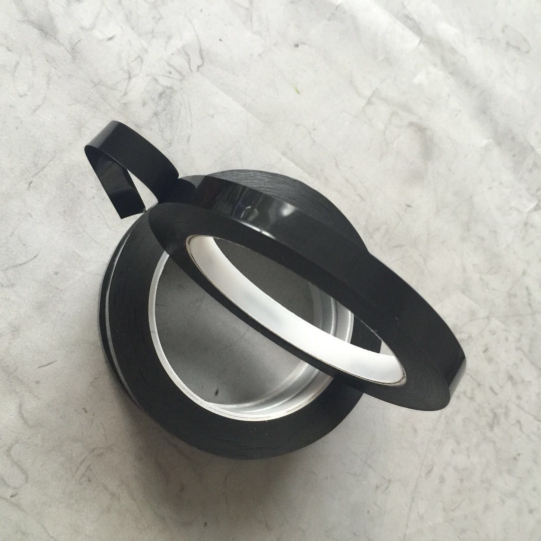 Manufacturers direct selling solar photovoltaic modules high temperature black patching transparent positioning electronic tape (thickening)