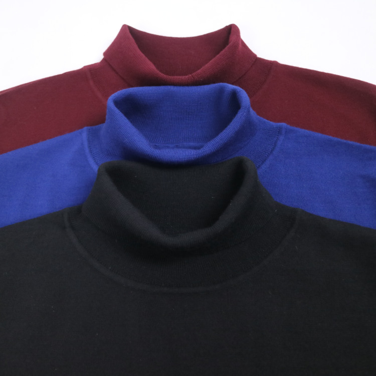 Cổ áo cao cổ, mùa thu và mùa đông áo len nam tay dài 12141 cho VZSWNZ18510 tích cực áo thun unisex