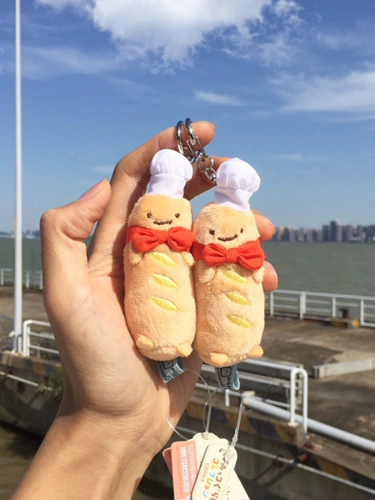 Японская милая плюшевая кукла, подвеска, USB-флеш-накопитель для ключей, стиль, хлеб, подарок на день рождения