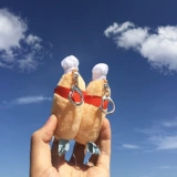 Японская милая плюшевая кукла, подвеска, USB-флеш-накопитель, брелок, хлеб, подарок на день рождения