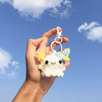 Шерстяной призрак-синий