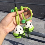 Брелок ручной работы, плетеный креативный крючок для вязания для друга, креативный подарок