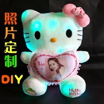 Doll genuine holle kitty doll Hello kitty plush toy pillow ragdoll girls  day gift