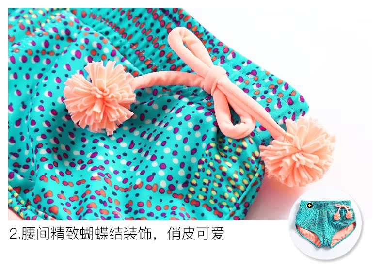 Baba cô gái thị trấn in quần bơi mùa hè mới nữ lớn trẻ em quần bãi biển trẻ em cô gái quần bơi 4110 đồ bơi cho bé gái 3 tuổi