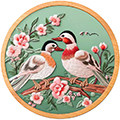 柚彩掐丝珐琅画