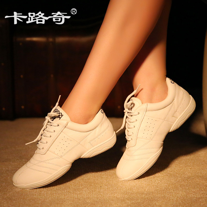 Calucci leather competitive aerobics shoes Aerobics competition shoes Modern dance shoes Dance shoes Aerobics shoes