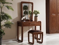 Guangming Furniture Red Oak Golden Autumn Series Solid Wood Dressing Table