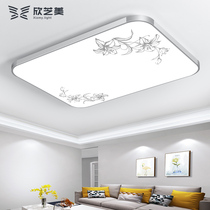 LED ceiling lamp Rectangular aluminum atmospheric living room lighting Modern simple bedroom lights Dining room lights Balcony lamps