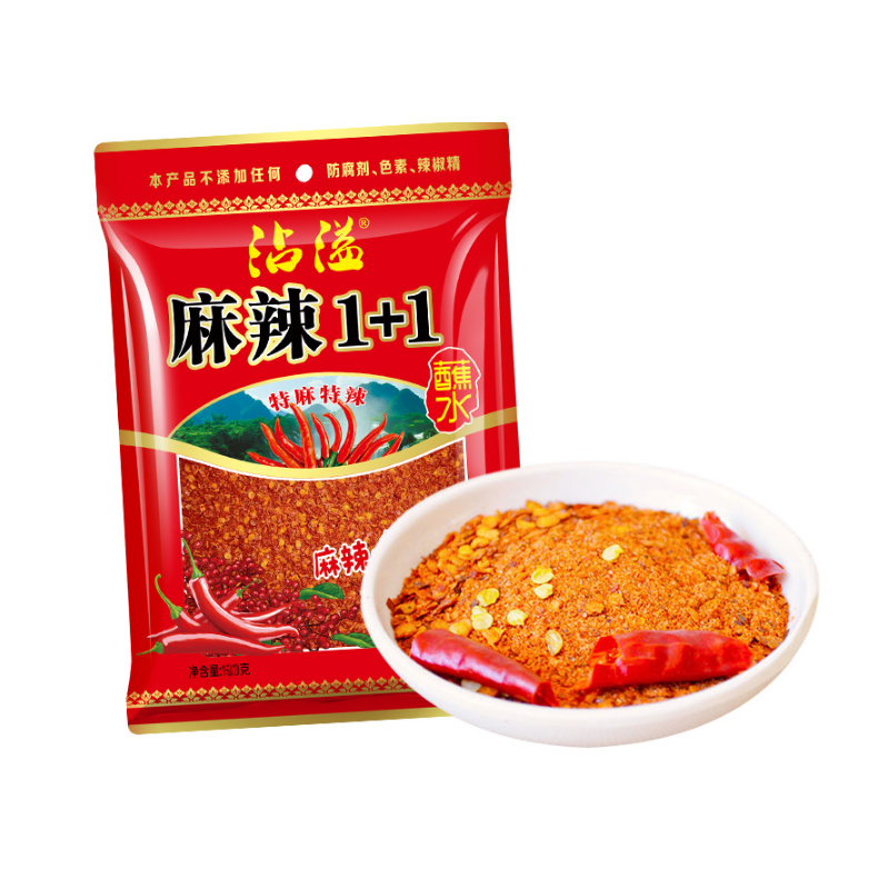 Spilled spicy 1 1 dip in water 300g (100gX3 bag) Single mountain company dip in water and spicy 1 1 with water chilli noodles
