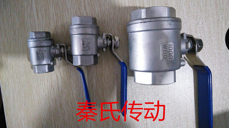 Authentic 304 stainless steel diameter ball valve 4 points 6 points 1 inch 1 5 inch low price visit