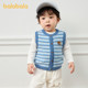 新款巴拉巴拉婴儿马甲秋装2024保暖男童打底背心时尚