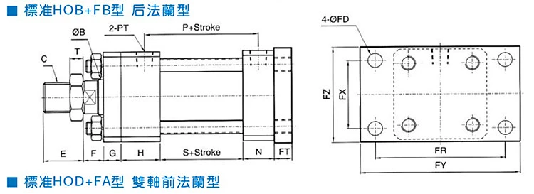 xy lanh thuy luc Nhà sản xuất tùy chỉnh xi lanh thủy lực dầu nặng/xi lanh thủy lực thanh giằng/dầu nặng HOB50X50/100/150/200/300 xi lanh thủy lực bị trôi xi lanh thủy lực mini