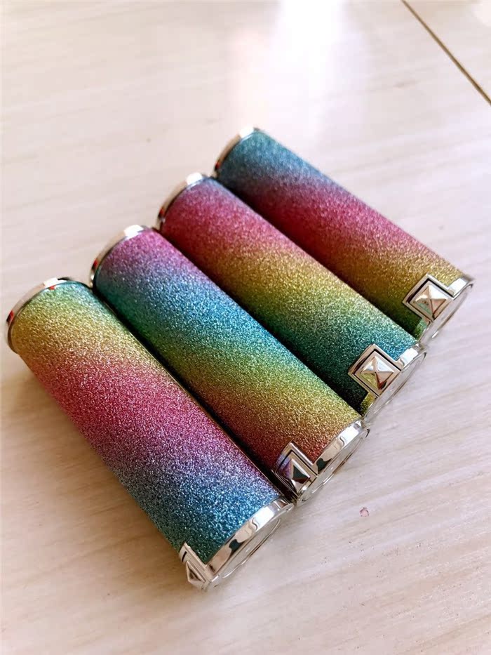 Son môi ống rỗng DIY12.1 tự chế son môi ống bao bì chất liệu son môi cầu vồng ống son bbia ver 5
