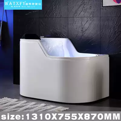 Witters bathtub Household small apartment seat surf massage constant temperature heating bubble shoulder waterfall luxury bathtub