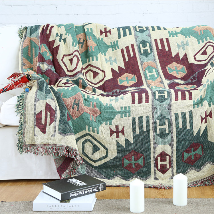 Mô hình Bắc Âu trang trí chăn sofa đơn giải trí sofa chăn đôi tăng sofa khăn bông chăn - Ném / Chăn chăn nỉ cho bé