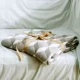 Các mô hình Bắc Âu phòng trang trí đơn nap điều hòa không khí chăn mền bông chăn giường bìa cuối beanbag thường đi chăn - Ném / Chăn mền tuyết nhung