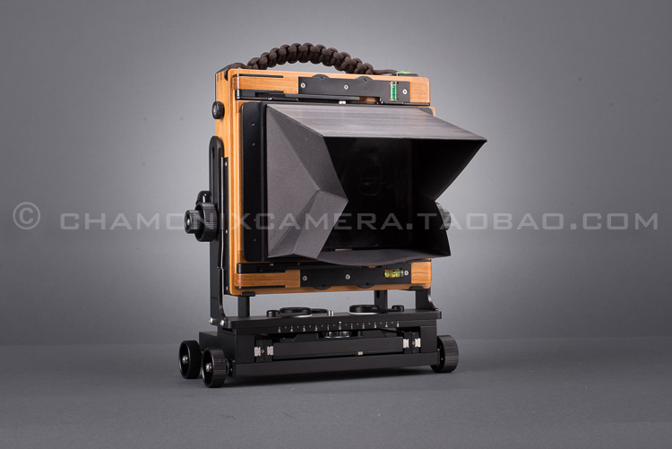 Chamonix 4x5 camera Carbon fiber bi fold viewfinder hood